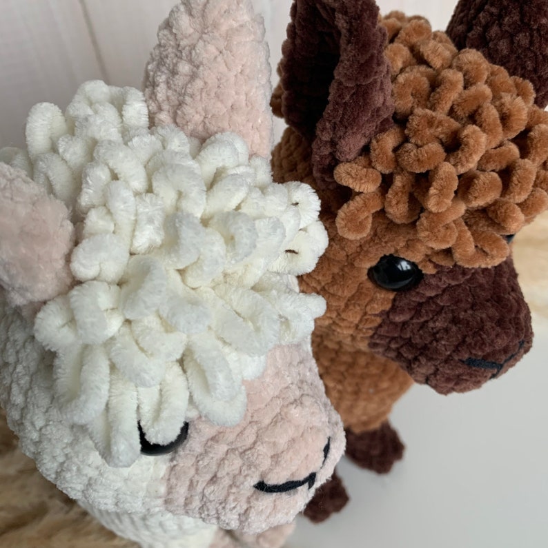 Crochet Alpaca Llama Pattern Realistic PDF Tutorial image 4