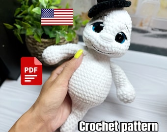 Crochet pattern Ghost