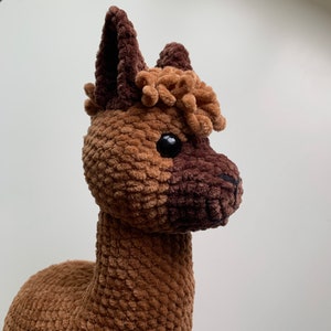 Crochet Alpaca Llama Pattern Realistic PDF Tutorial image 8