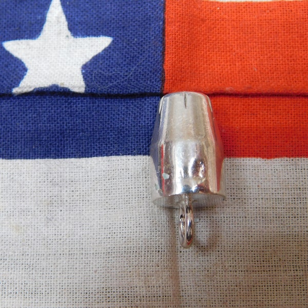 Silver Bullet .45 ACP JHP Sterling Silver Pendent sb14