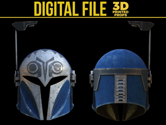 Bo Katan Helmet From The Mandalorian Etsy