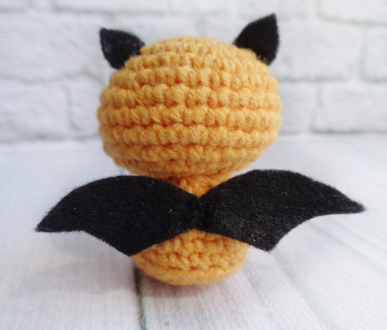 Bat halloween knitted toy bat little bat toy. halloween | Etsy