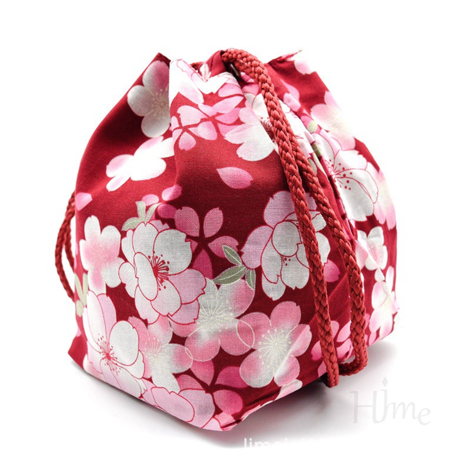 Kurasu Original Design Kinchaku Drawstring Pouch