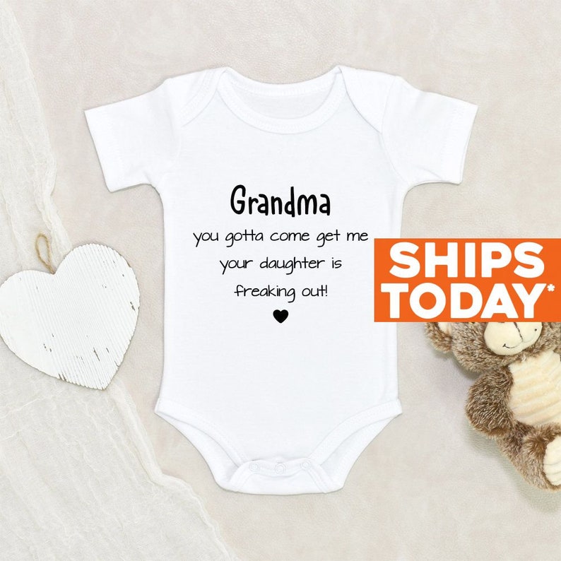 Grandma Baby Clothes Grandma You Gotta Come Get Me Etsy
