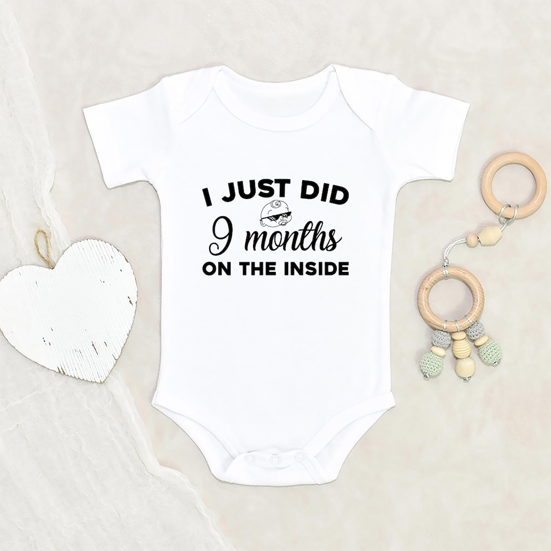 Prison Baby Onesie®, I Just Did 9 Months on the Inside Tv Show Baby One