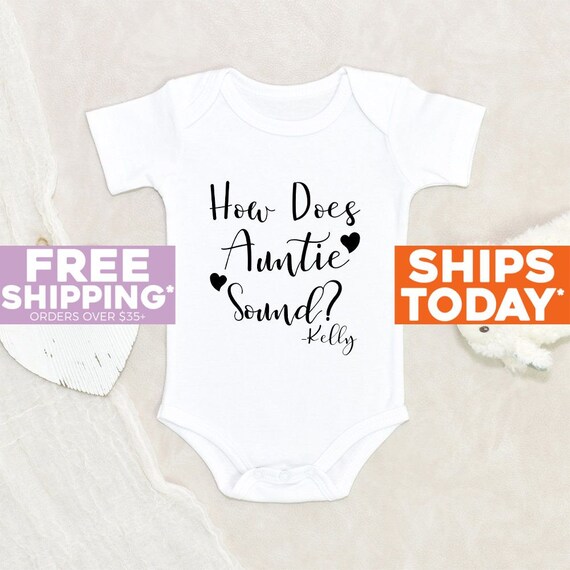 Cute aunt baby best sale clothes