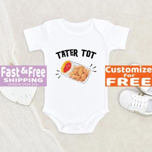 Tater Tot Baby Onesie®: Funny Foodie Bodysuit