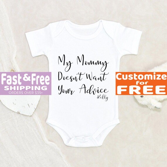 My (Custom) And I Got In Trouble Today Baby Bodysuit - Personalized Toddler T-Shirt Funny Outfit