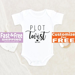 Funny Onesie® Personalized Onesie® Pregnancy Announcement Personalized Baby Clothes Custom Baby Onesie® Pregnancy Announcement Baby Clothes