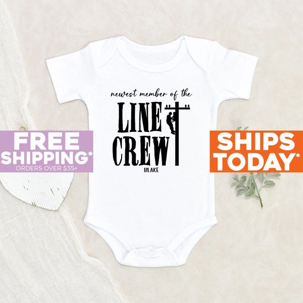 Lineman Baby Clothes Etsy
