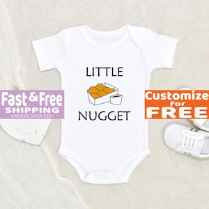 Chicken Nuggets Baby Onesie®: Funny Fast Food Bodysuit
