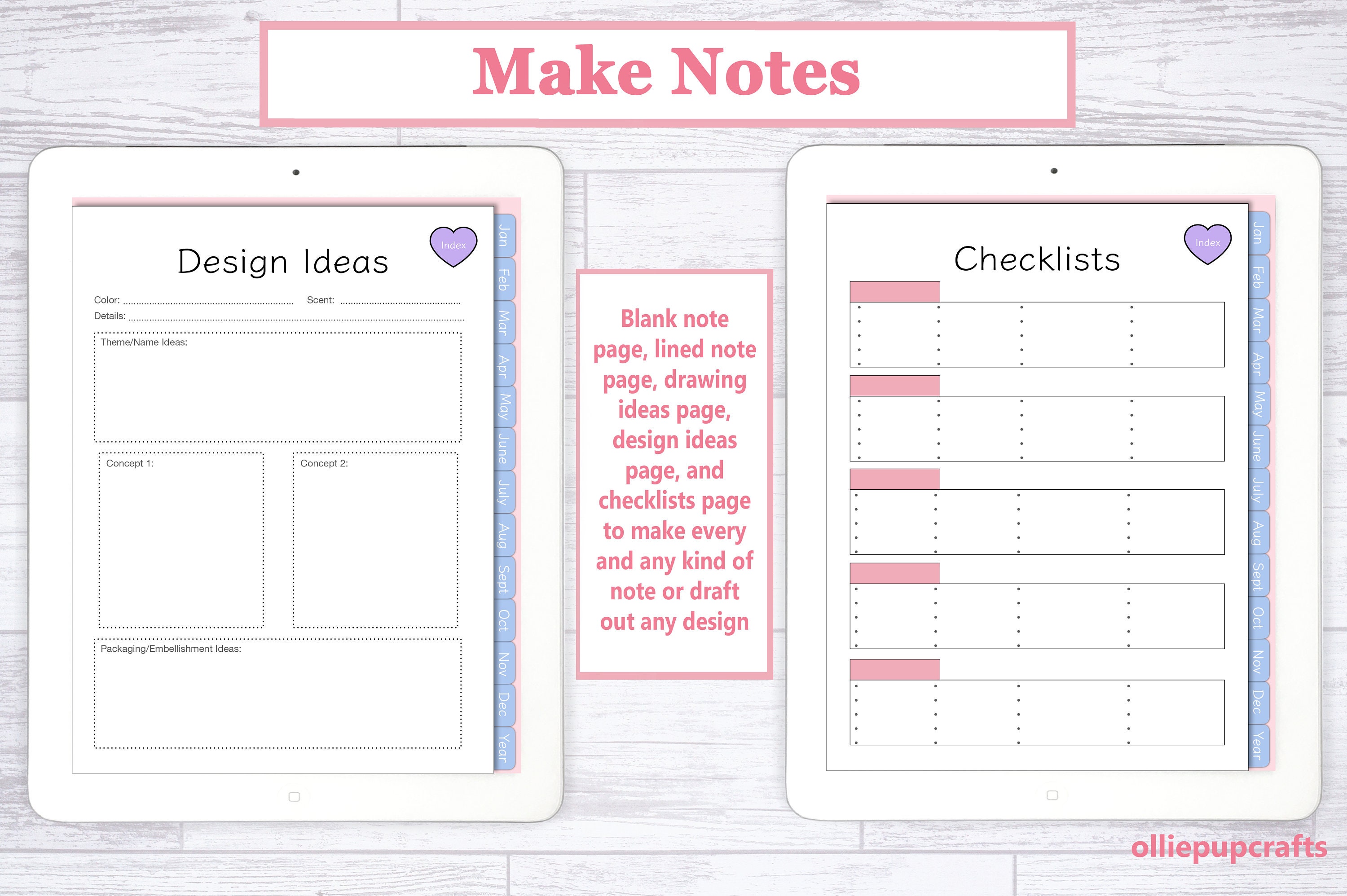 Candle Making Planner, Digital Candle Making Business Plan, Candle Order Form, Journal for
