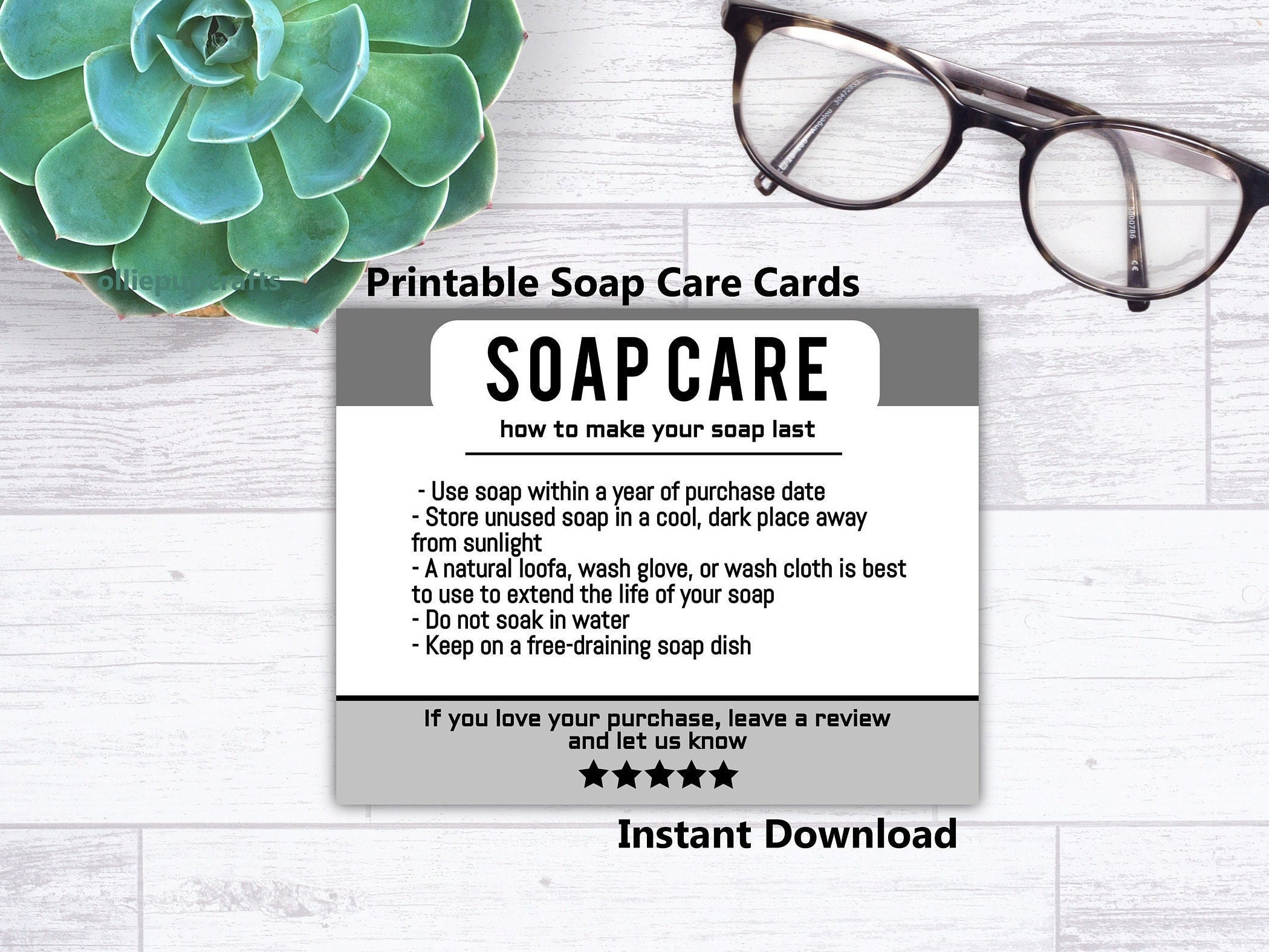 Printable Soap Packaging, Soap Packaging Ideas, Soap Bar Card Templates, Soap Business Cards ...