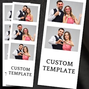 Custom 2x6 Photo Booth Strip