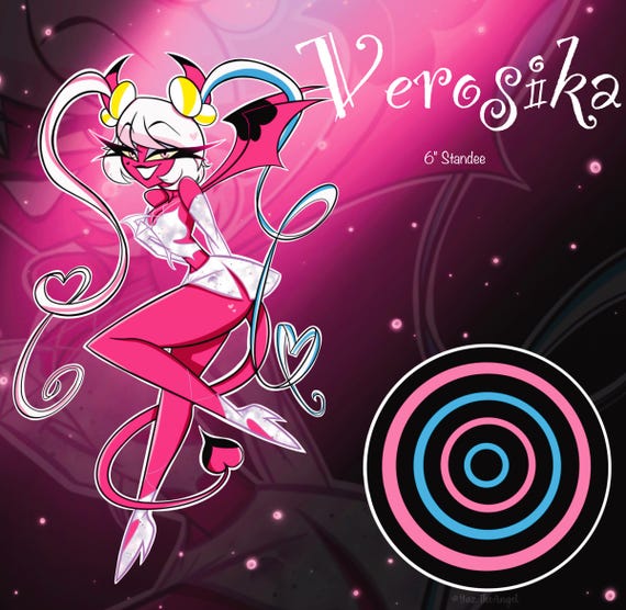 Verosika Hellish Singer Pride Girl Boss Standee - Etsy