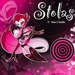 Hellish Valentines Hellaverse Stolas Inspired Helluva Acrylic Standee