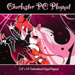 Hazbin hotel playmat - Etsy 日本