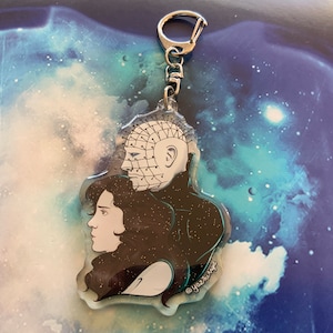 Slasher Charms The Dark Prince and The Innocent Princess Inspired Acrylic Charm Keychain