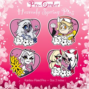 Hazbin Hotel Pin Chaggie - Etsy