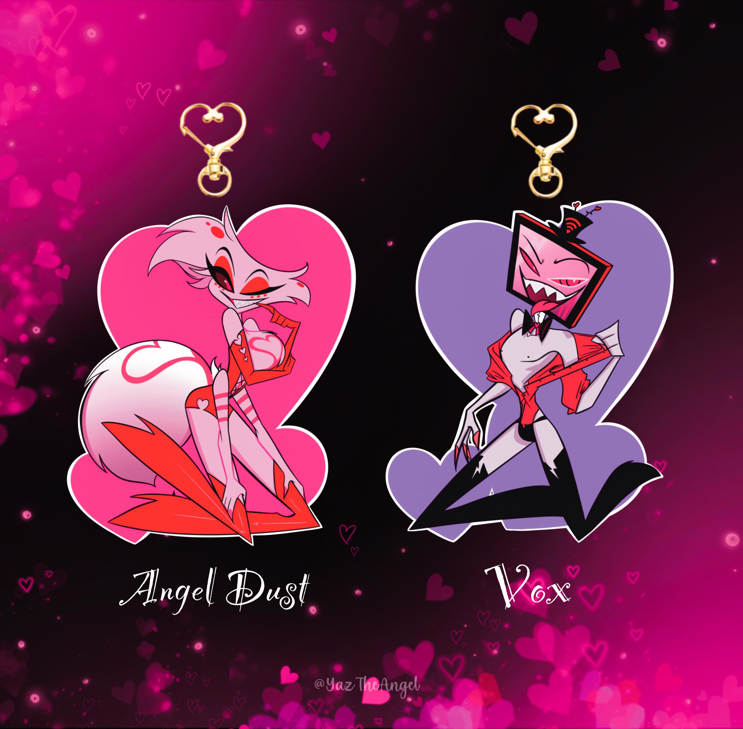 Hellish Valentines Beating Hearts Acrylic Keychain - Etsy