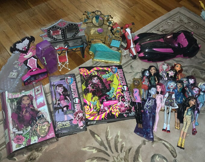 Monster High Doll Lot Etsy