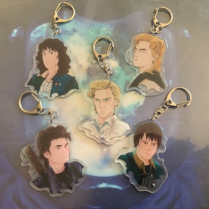 A Little Bit Stranger The Bad Boy Club Inspired Acrylic Charm Key Chain