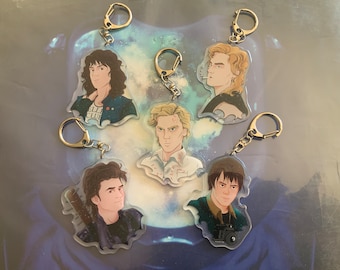 A Little Bit Stranger The Bad Boy Club Inspired Acrylic Charm Key Chain