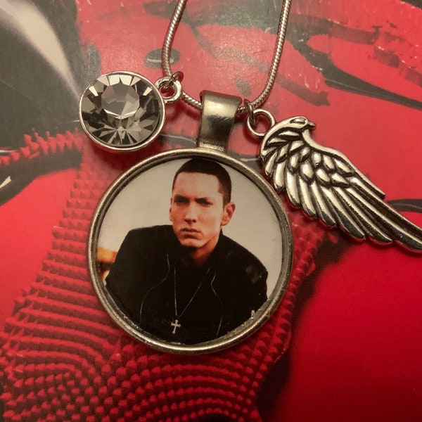 Collier à breloques inspiré de Marshall Le meilleur rappeur de tous les temps