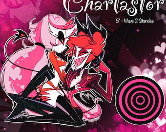 Be Mine Charlastor Hazbin Hotel バレンタインピン 再入荷