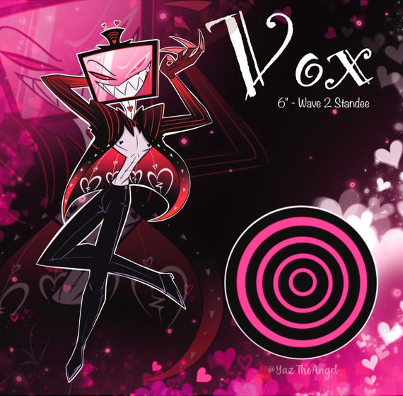 Hellish Valentines Vox WAVE 2 Acrylic Standee - Etsy