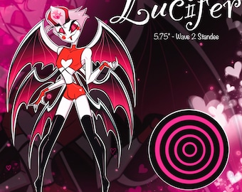 Statua in acrilico Lucifer WAVE 2 di Hellish Valentines