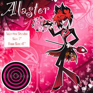 Valentine Alastor Hazbin Hotel - Etsy