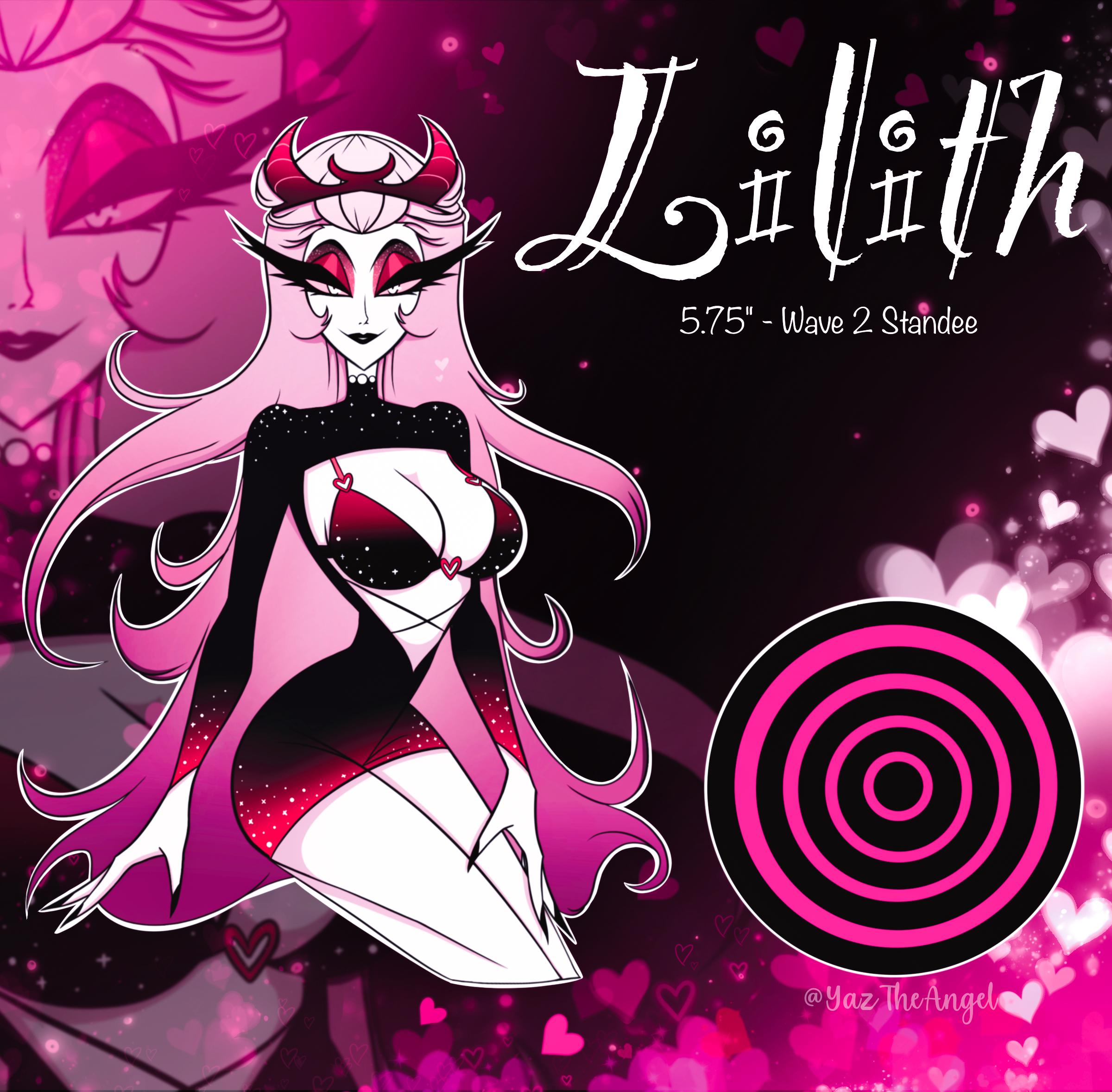 Hellish Valentines Hellaverse Lilith WAVE 2 Inspired Acrylic