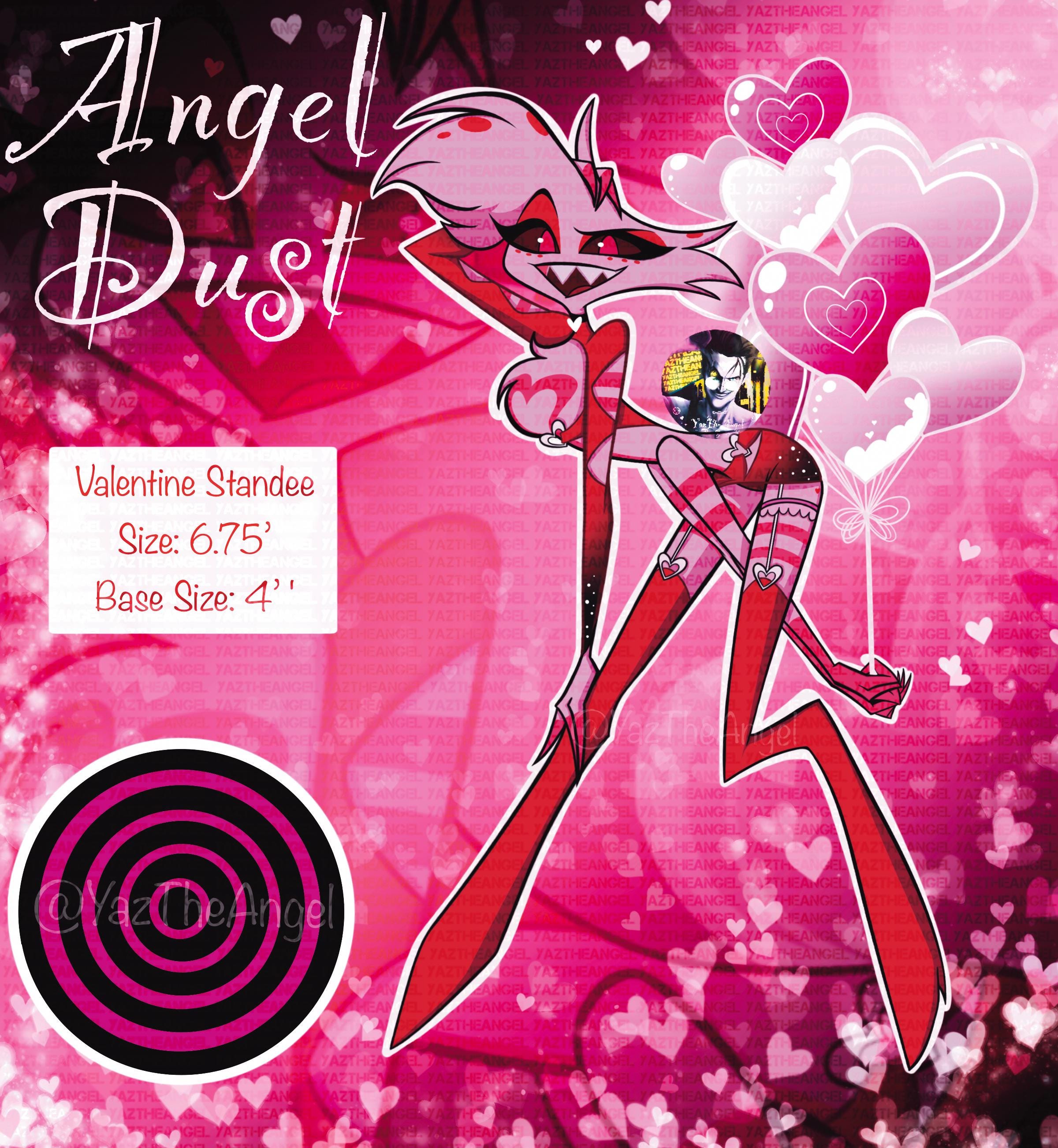 Angel dust hazbin hotel poster - Etsy 日本