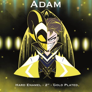Adam Helluverse The Heavens Leader Inspired Hard Enamel Pin
