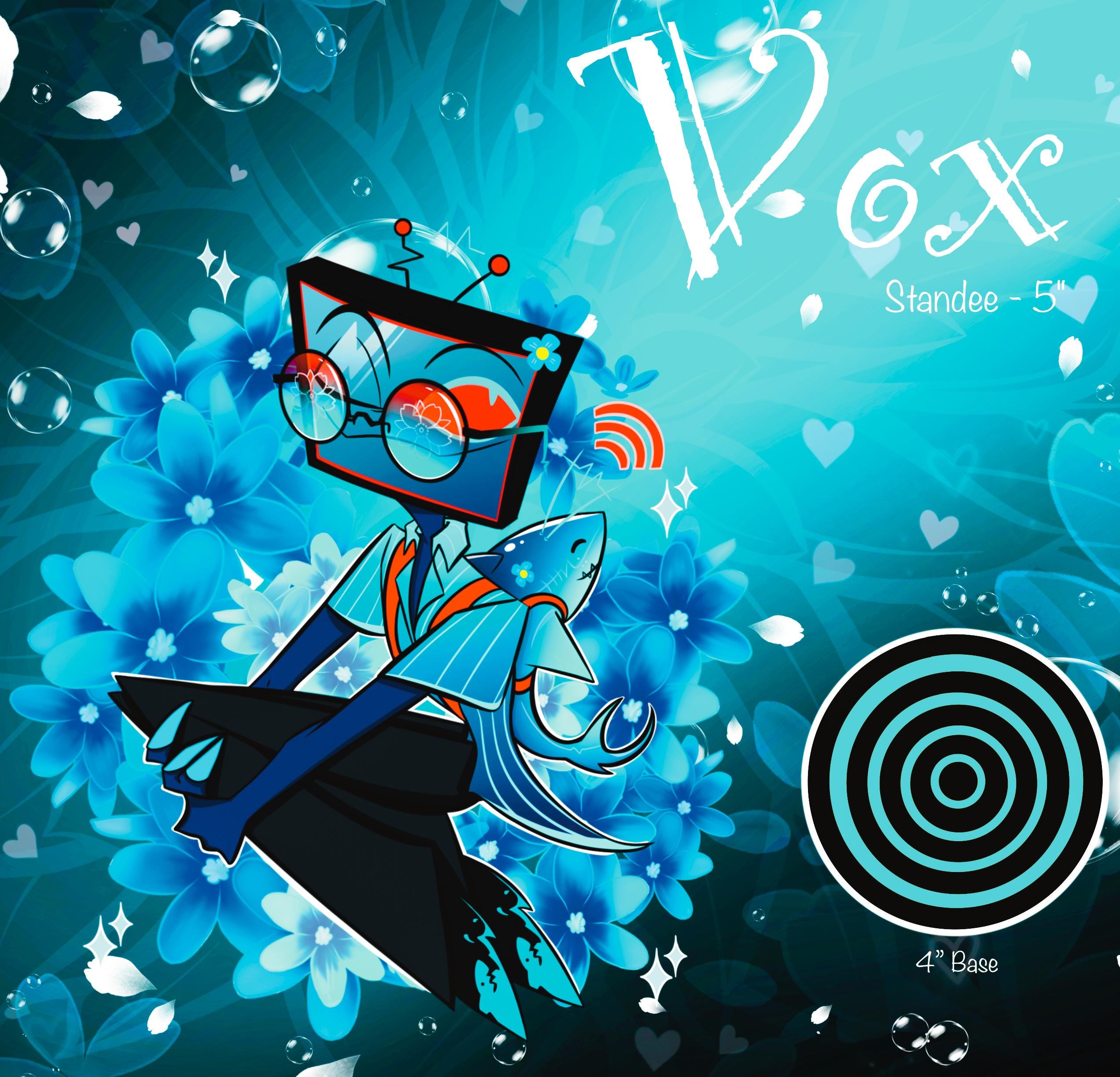 Hellish Spring Fever Blue Flower Vox Acrylic Standee - Etsy UK