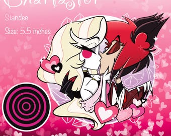 Be Mine Charlastor Hazbin Hotel バレンタインピン 再入荷 - Etsy 日本