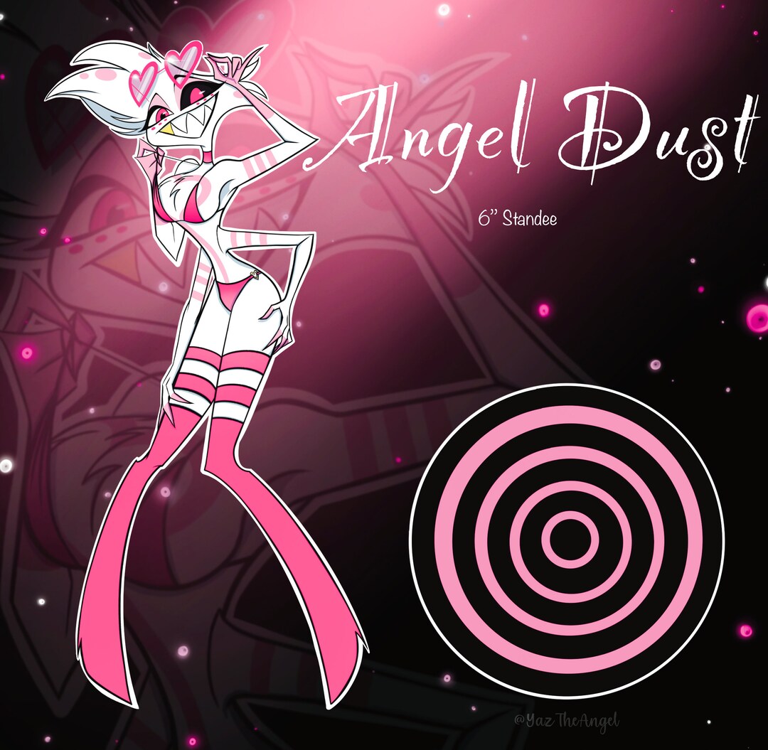 Hazbin Hotel Angel Dust acrylic standee ハズビンホテル グッズ