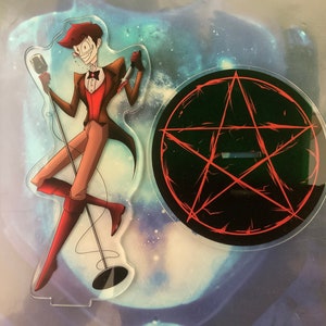 The Taxidermist and Deer Hunter Human Alastor Inspired Charm Acrylic Standee