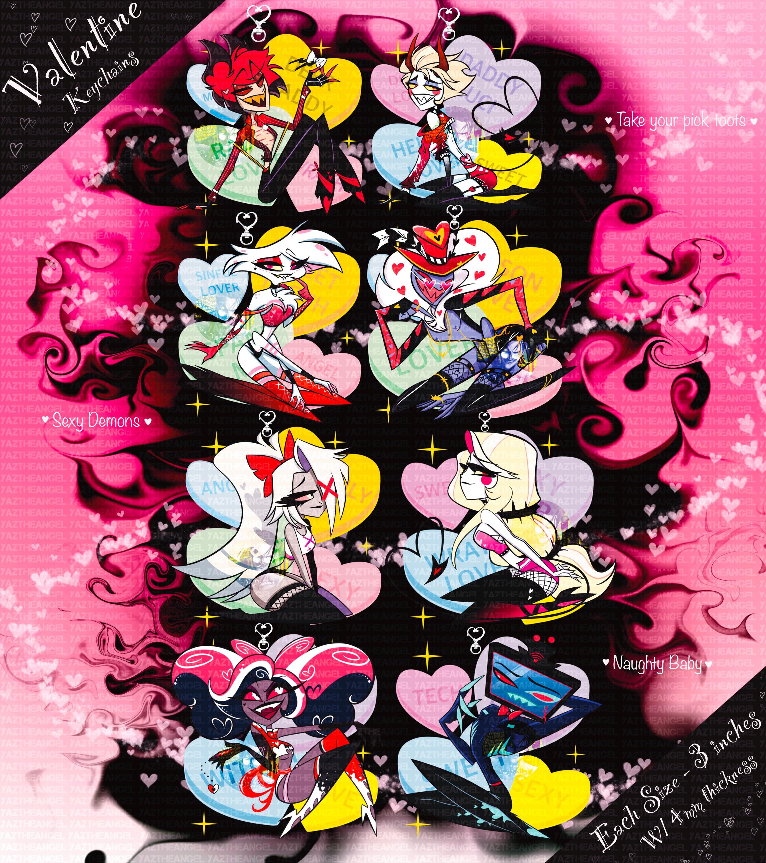 Hazbin hotel merchandise - Etsy 日本