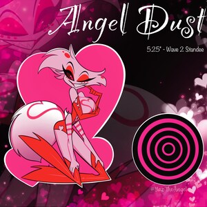 Hellish Valentines Hellaverse 'angels Beating Heart' Acrylic