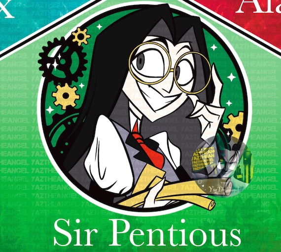 Hazbin Hotel Hellish Haz Men Alastor - Vox - Sir Pentious Human