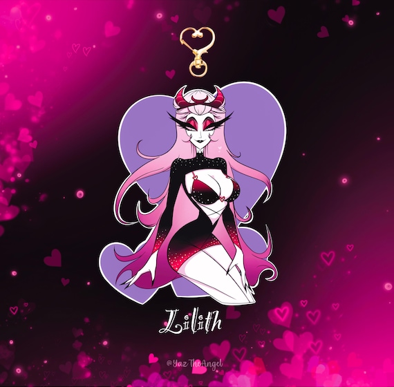 Hellish Valentines Beating Hearts Acrylic Keychain - Etsy