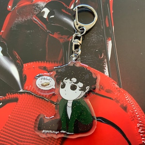 Slasher Charms The Sweet Little Boy The Boy Brahms Heelshire The PB&J Cute Little Beggar Inspired Acrylic Charm Key Chain