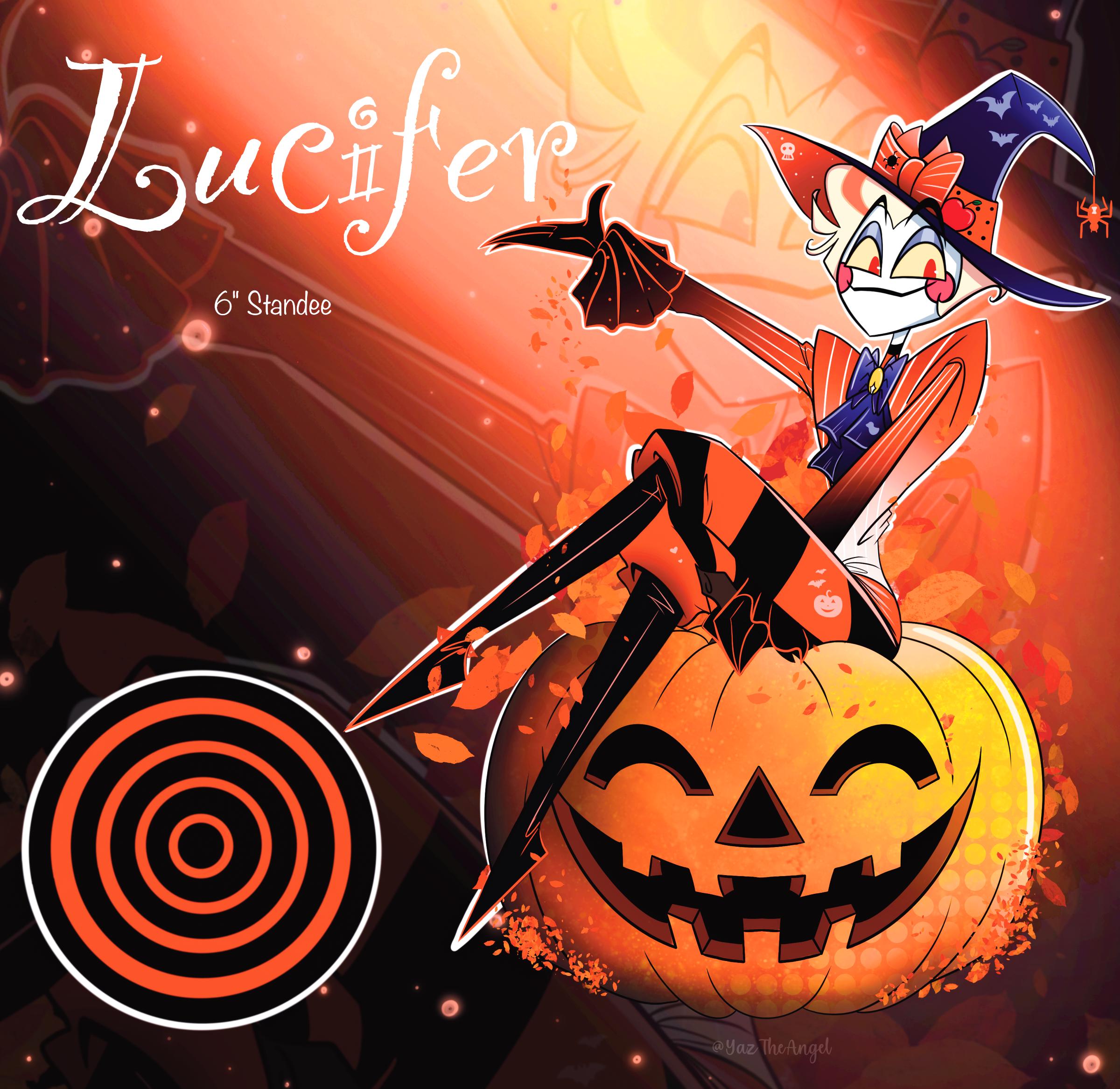 Lucifer the Pumpkin King Halloween Standee - Etsy