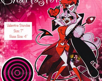 Be Mine Charlastor Hazbin Hotel バレンタインピン 再入荷 - Etsy 日本