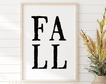 Fall Prints | Fall Printable | Fall Decor | Autumn Print | Fall Printable | Autumn Quotes | Fall Quotes | Digital Print