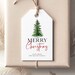 Editable Christmas Tags Christmas Tags Printable Thank You - Etsy