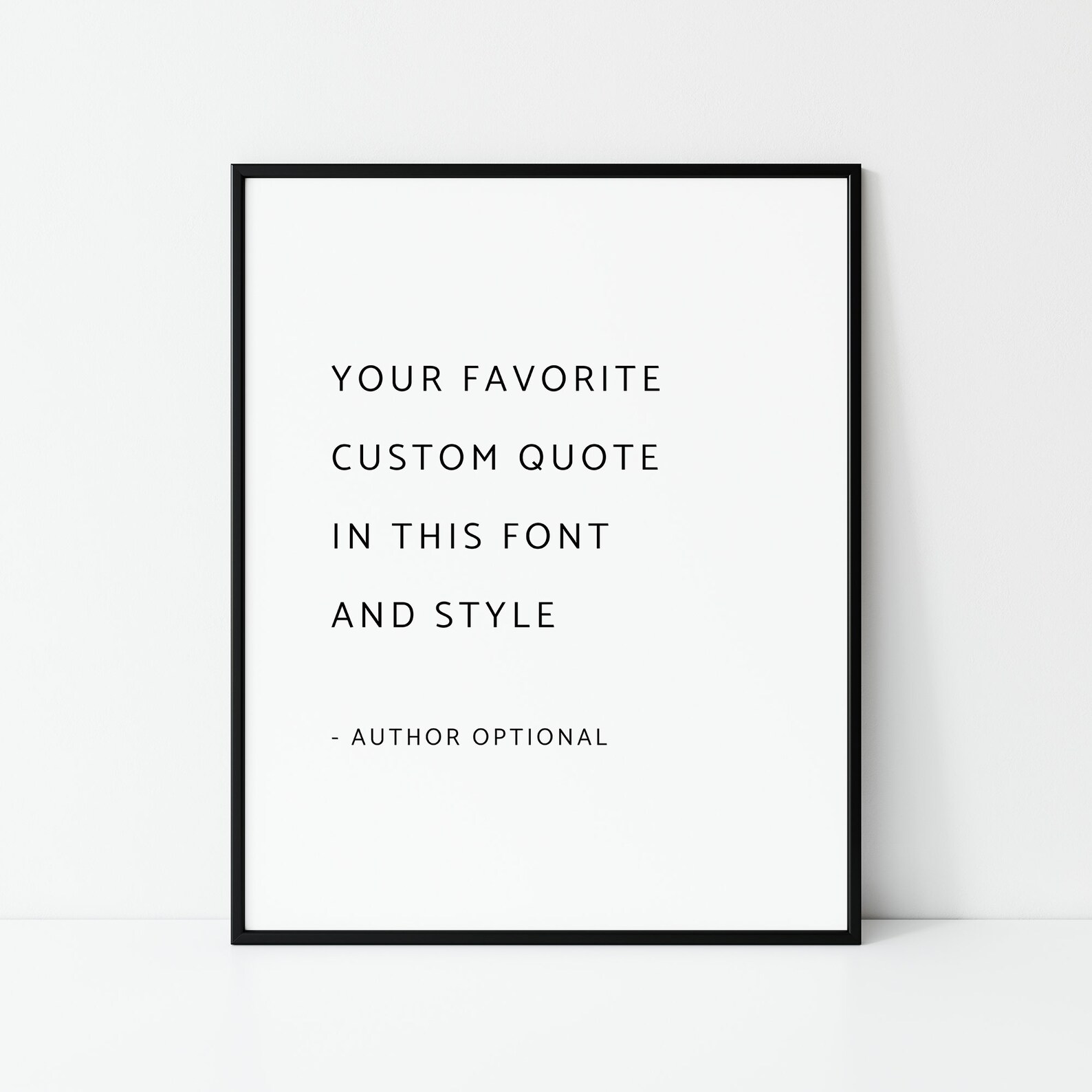 Custom Quote Print, Personalized Quote Print, Custom Typography, Custom ...