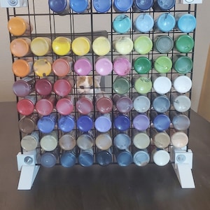 Craft Paint Rack (with large feet)